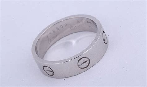 silver cartier ring replica|cartier 750 ring 52833a worth.